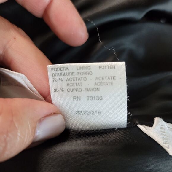 Max mara black 100% virgin wool pea coat - Picture 14 of 16